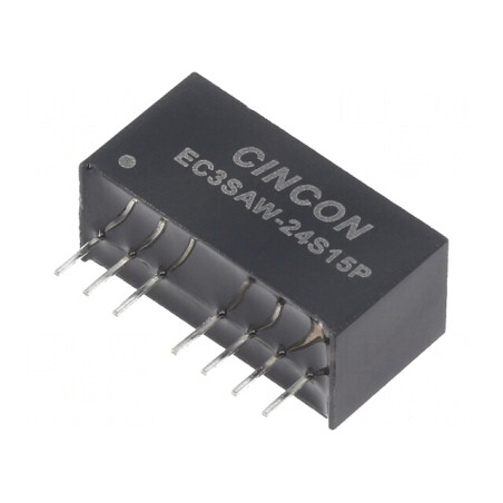 Convertor DC/DC 3W 9-36V la 15V 200mA SIP8 | Electronic-mag.ro | Componente Electronice