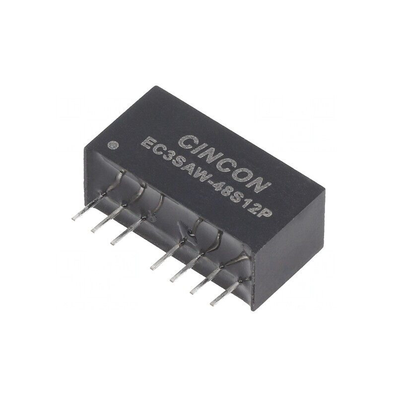 Convertor DC/DC 3W 18-75V la 12V 250mA SIP8 | Electronic-mag.ro | Componente Electronice