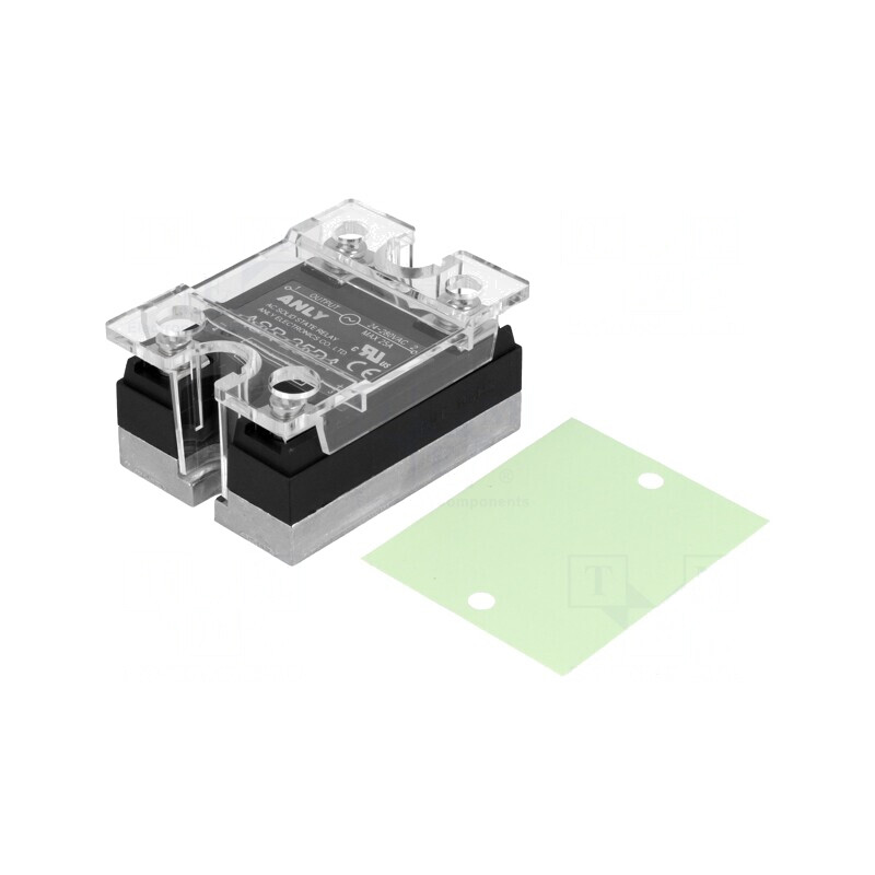 Releu Semiconductor 1-Fazat 25A 4-32VDC 24-280VAC | Electronic-mag.ro | Componente Electronice Releu Semiconductor 1-Fazat 25A 4-32VDC 24-280VAC | Electronic-mag.ro | Componente Electronice