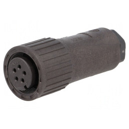Conector Circular Mufă IP67 5-Pin Argintat Mamă | Electronic-mag.ro | Componente Electronice