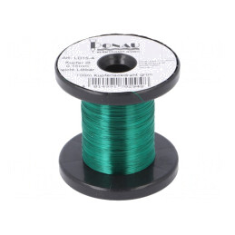 Sârmă de cupru argintată 0,15mm verde 29g | Electronic-mag.ro | Componente Electronice