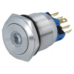 Comutator Anti-Vandalism 12V SPST-NO/SPST-NC 3A/220VAC | Electronic-mag.ro | Componente Electronice