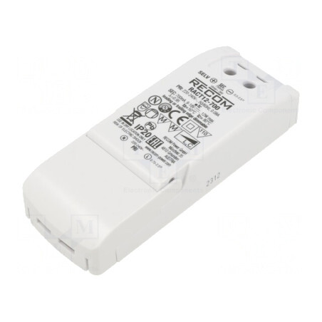 Alimentator LED 12W 9-18VDC 700mA IP20 | Electronic-mag.ro | Componente Electronice