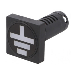 Indicator împământare 22mm 230V IP54 | Electronic-mag.ro | Componente Electronice
