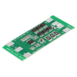 Protecţie PCB | Li-Ion | 60x28x3,5mm | 10A | 14,8VDC | 