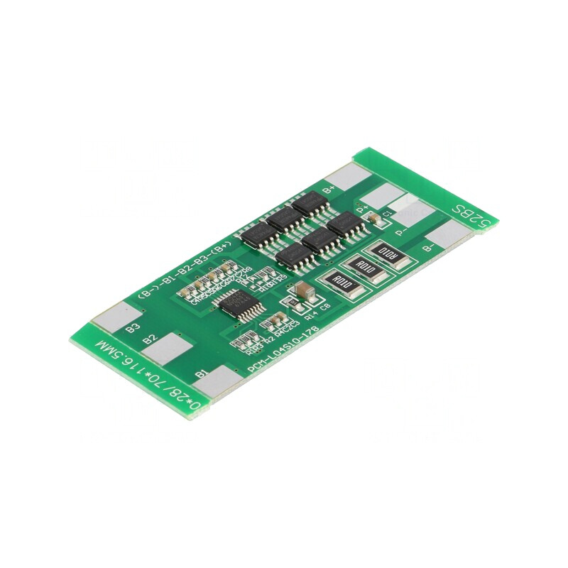 Protecție PCB Li-Ion 10A 14,8VDC 60x28x3,5mm | Electronic-mag.ro | Componente Electronice Protecție PCB Li-Ion 10A 14,8VDC 60x28x3,5mm | Electronic-mag.ro | Componente Electronice