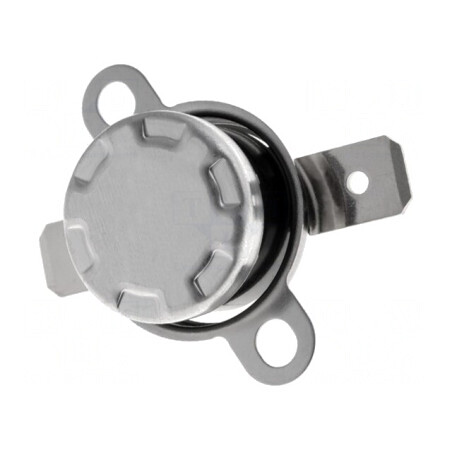 Termostat NC 115°C 10A 250VAC 6.3mm | Electronic-mag.ro | Componente Electronice