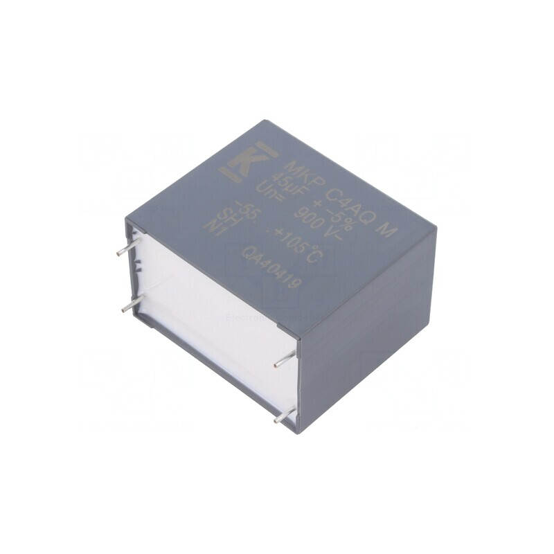 Condensator cu Polipropilenă DC-Link 45uF THT ±5% | Electronic-mag.ro | Componente Electronice