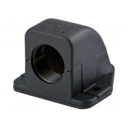 Conector în unghi M20 IP65 poliamidă neagră KF-G | Electronic-mag.ro | Componente Electronice