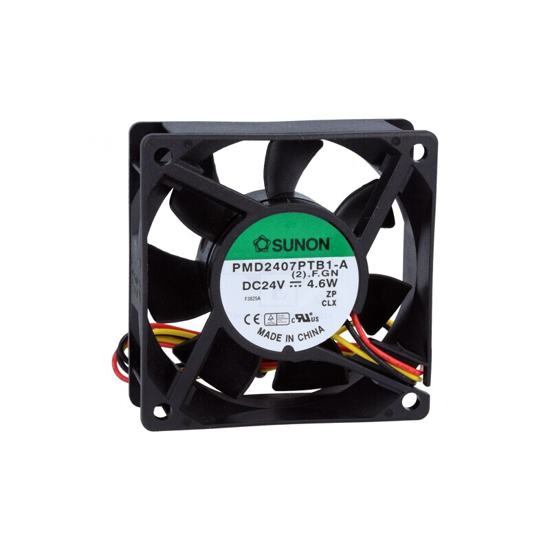 Ventilator axial DC 24V 70x70x25mm 83,25m3/h 45dBA cu bilă | Electronic-mag.ro | Componente Electronice Ventilator axial DC 24V 70x70x25mm 83,25m3/h 45dBA cu bilă | Electronic-mag.ro | Componente Electronice