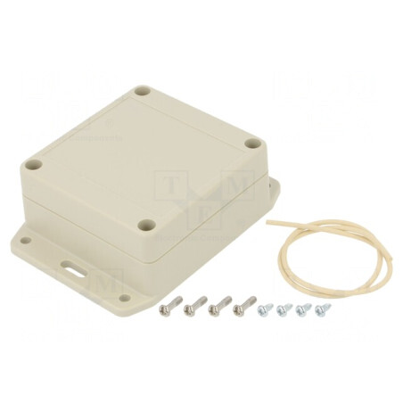 Carcasă Universală 80x85x40mm cu Lame de Fixare | Electronic-mag.ro | Componente Electronice