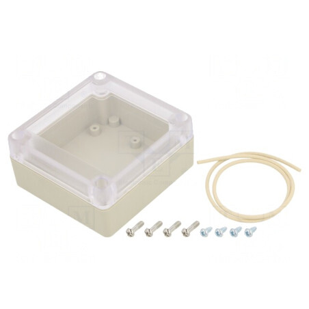 Carcasă Universală ABS IP65 Ritec 80x85x40mm | Electronic-mag.ro | Componente Electronice