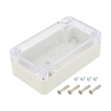 Carcasă Universală Policarbonat Ritec 65x115x40mm | Electronic-mag.ro | Componente Electronice