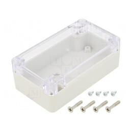Carcasă Universală Policarbonat Ritec 65x115x40mm | Electronic-mag.ro | Componente Electronice
