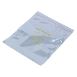 Pungă de protecție ESD 152mm x 102mm 100buc. | Electronic-mag.ro | Componente Electronice