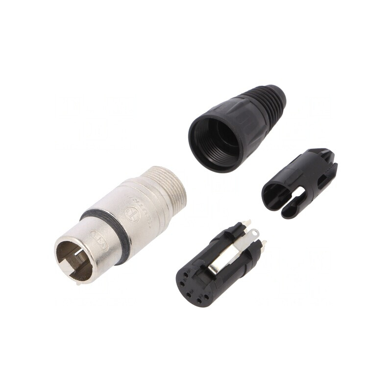 Mufă XLR Mamă 5 Pin pentru Cablu | Electronic-mag.ro | Componente Electronice Mufă XLR Mamă 5 Pin pentru Cablu | Electronic-mag.ro | Componente Electronice