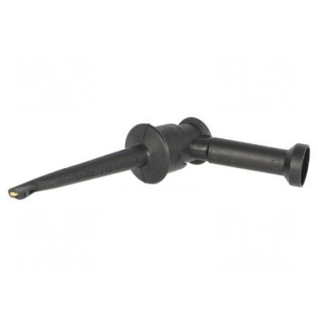 Clips de Măsurare cu Cârlig Neagră 4mm 5A 60VDC | Electronic-mag.ro | Componente Electronice