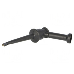 Clips de Măsurare cu Cârlig Neagră 4mm 5A 60VDC | Electronic-mag.ro | Componente Electronice