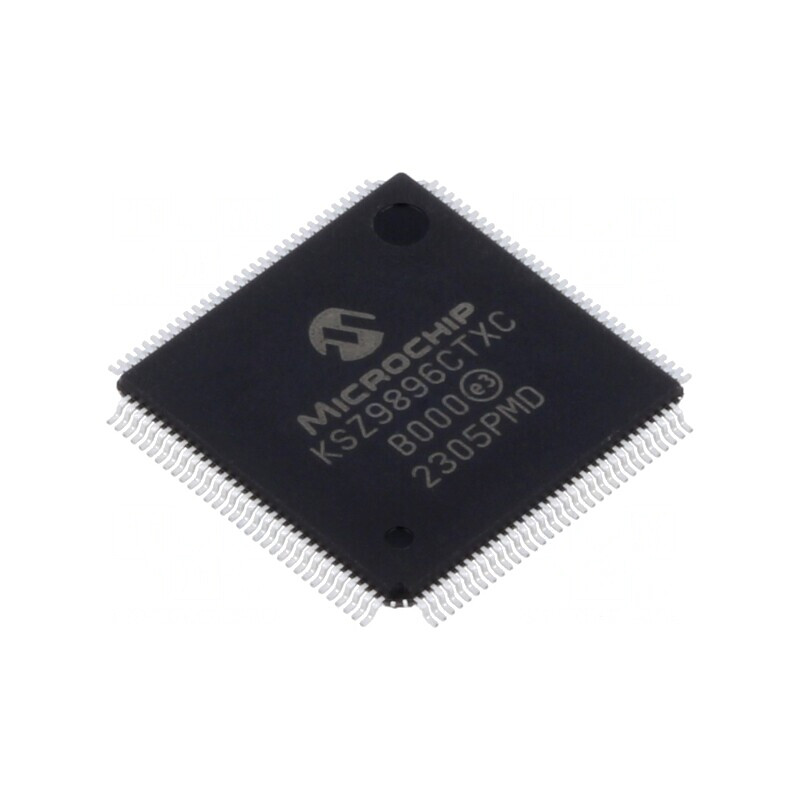 Interfață Ethernet Transceiver 10/100/1000Base-T TQFP128 KSZ9896CTXC | Electronic-mag.ro | Componente Electronice Interfață Ethernet Transceiver 10/100/1000Base-T TQFP128 KSZ9896CTXC | Electronic-mag.ro | Componente Electronice