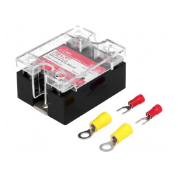 Releu semiconductor 1-fazat 40A 90-250VAC SSR-4048ZA2 | Electronic-mag.ro | Componente Electronice