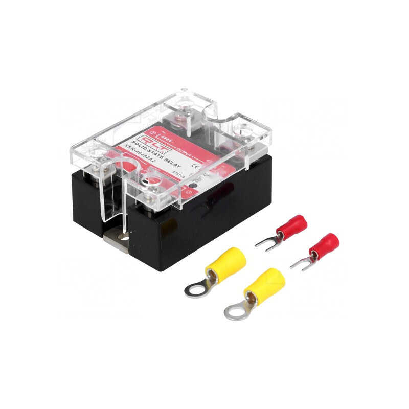 Releu semiconductor 1-fazat 40A 90-250VAC SSR-4048ZA2 | Electronic-mag.ro | Componente Electronice