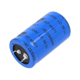 Condensator Electrolitic Snap-In 470uF 400VDC 30x50mm | Electronic-mag.ro | Componente Electronice