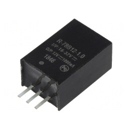 Convertor DC/DC 12W 16-32V la 12V 1A SIP3 | Electronic-mag.ro | Componente Electronice