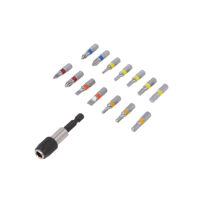 Kit Capete Șurubelniță 25mm și Suport Universal Magnetic | Electronic-mag.ro | Componente Electronice
