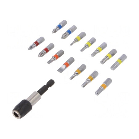 Kit Capete Șurubelniță 25mm și Suport Universal Magnetic | Electronic-mag.ro | Componente Electronice
