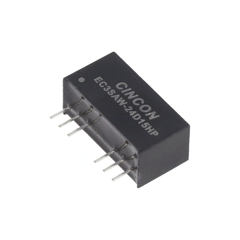 Convertor DC/DC 3W 9-36V la 15V/-15V THT EC3SAW-24D15HP | Electronic-mag.ro | Componente Electronice Convertor DC/DC 3W 9-36V la 15V/-15V THT EC3SAW-24D15HP | Electronic-mag.ro | Componente Electronice