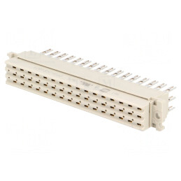 Mufă DIN 41612 tip F mamă 48 pini aurită pe cablu drept | Electronic-mag.ro | Componente Electronice