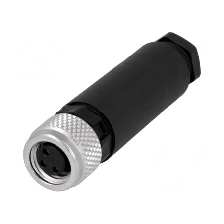 Conector M8 Mamă 3 Pin Pe Cablu | Electronic-mag.ro | Componente Electronice