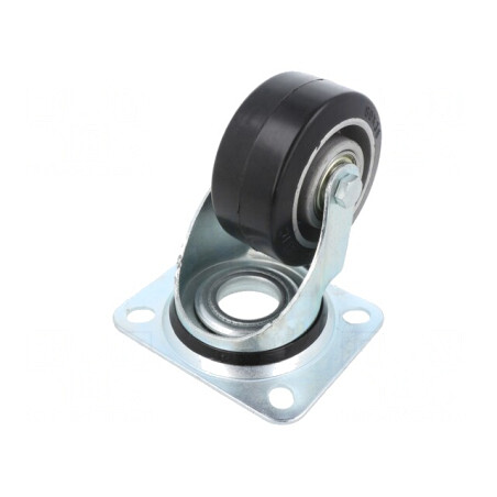 Roată de transport 80mm 150kg | Electronic-mag.ro | Componente Electronice