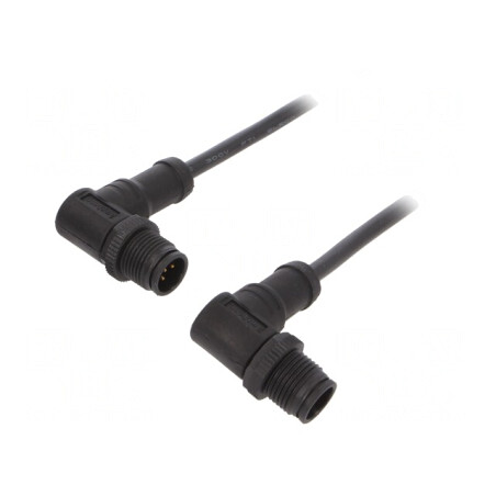 Cablu Senzori Automatizări M12-M12 1m | Electronic-mag.ro | Componente Electronice