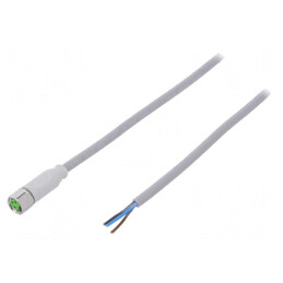 Cablu Conectare M8 3PIN 3m PVC 60VAC | Electronic-mag.ro | Componente Electronice