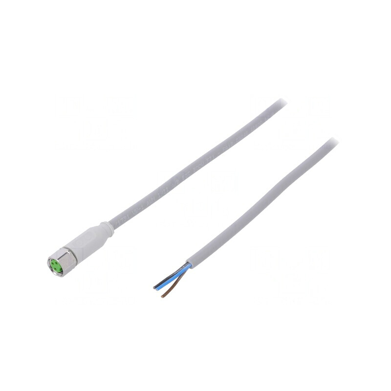 Cablu Conectare M8 3PIN 3m PVC 60VAC | Electronic-mag.ro | Componente Electronice
