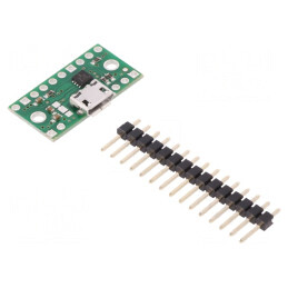Mutiplexor de Alimentare USB 2A cu 2 Şiruri de Pini | Electronic-mag.ro | Componente Electronice