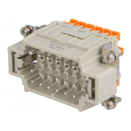 Conector HDC Tată 18 Pin 10A | Electronic-mag.ro | Componente Electronice