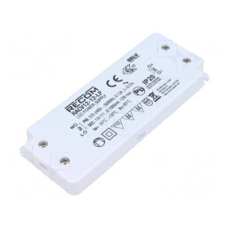 Alimentator LED 12W 12V 1000mA IP20 | Electronic-mag.ro | Componente Electronice