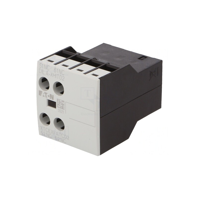 Contacte auxiliare termice cu șurub frontal NC x2 | Electronic-mag.ro | Componente Electronice