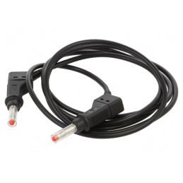 Cablu de măsurare 19A mufă banană 4 mm | Electronic-mag.ro | Componente Electronice
