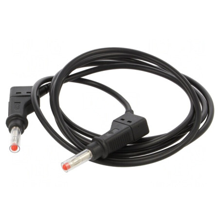 Cablu de măsurare 19A mufă banană 4 mm | Electronic-mag.ro | Componente Electronice
