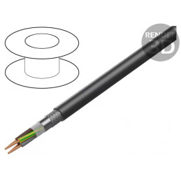 Cablu electric negru 4G10mm2 PVC BiTservo UV