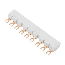 Bară colectoare 3 poli 10mm2 65A 690VAC/250VDC | Electronic-mag.ro | Componente Electronice