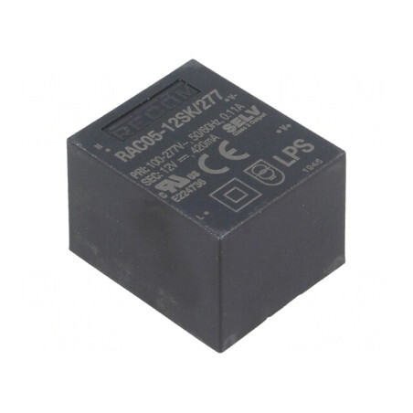 Convertor AC/DC 5W 12V | Electronic-mag.ro | Componente Electronice