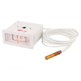 Termometru cu Capilar 55x52x25mm | Electronic-mag.ro | Componente Electronice