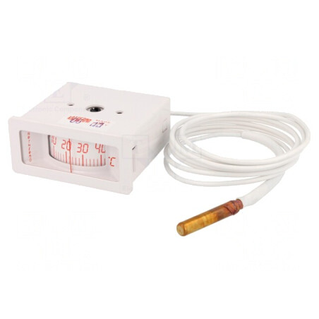 Termometru cu Capilar 55x52x25mm | Electronic-mag.ro | Componente Electronice