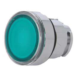 Comutator cu Apăsare Verde 22mm IP66 | Electronic-mag.ro | Componente Electronice