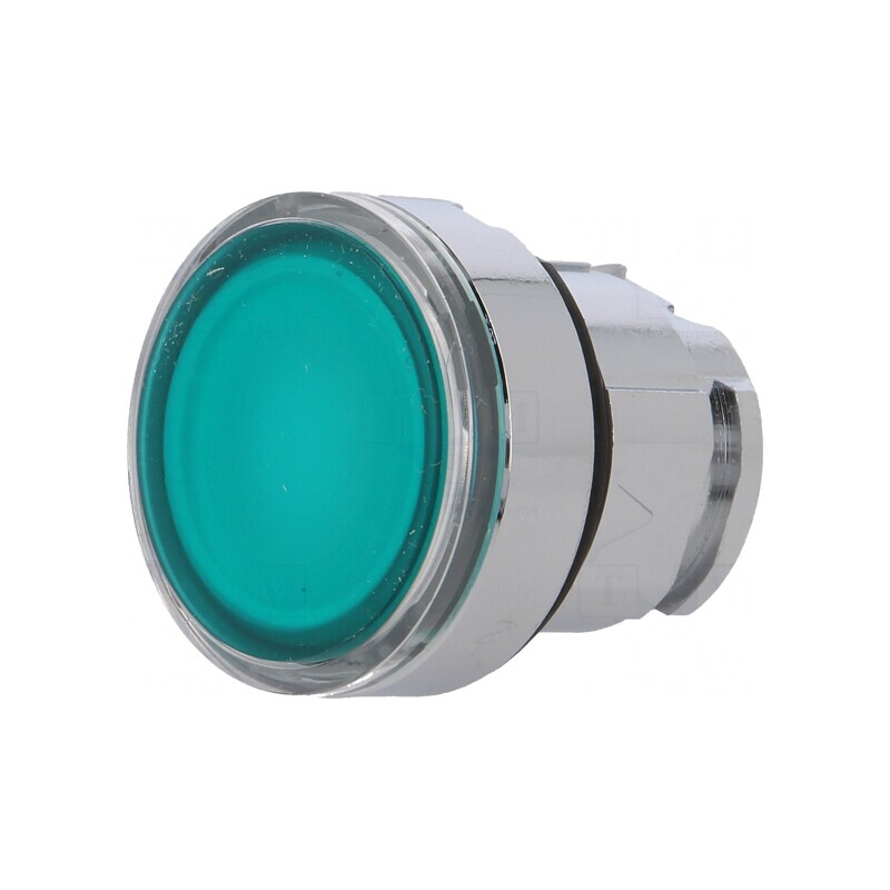 Comutator cu Apăsare Verde 22mm IP66 | Electronic-mag.ro | Componente Electronice