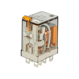 Releu Electromagnetic DPDT 230VAC 20A | Electronic-mag.ro | Componente Electronice